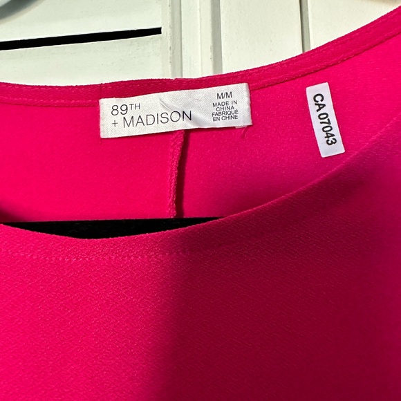 89th & Madison Fuchsia Top - Picture 3 of 7